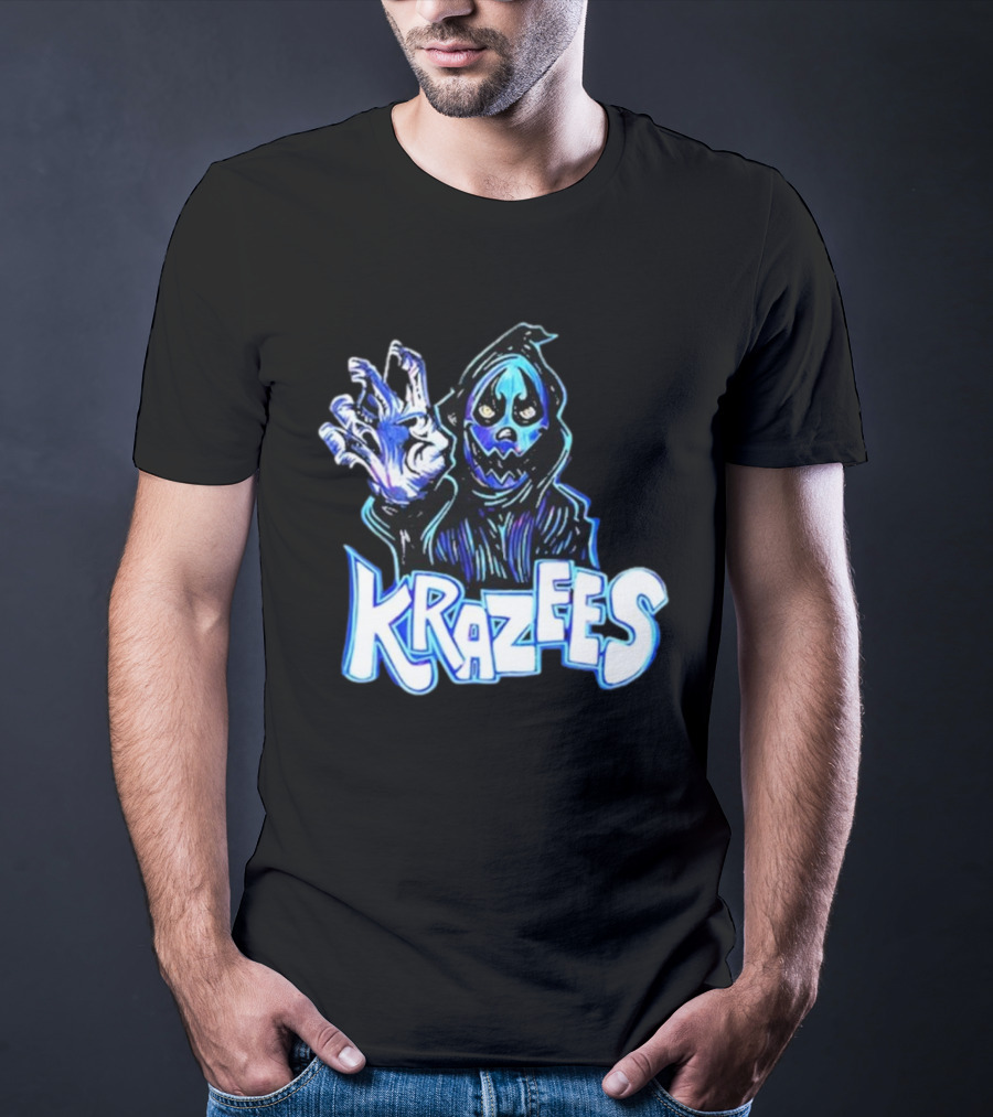 Krazees Grim Reaper Stare Krazees HOK Sent Here To Take You T-Shirt