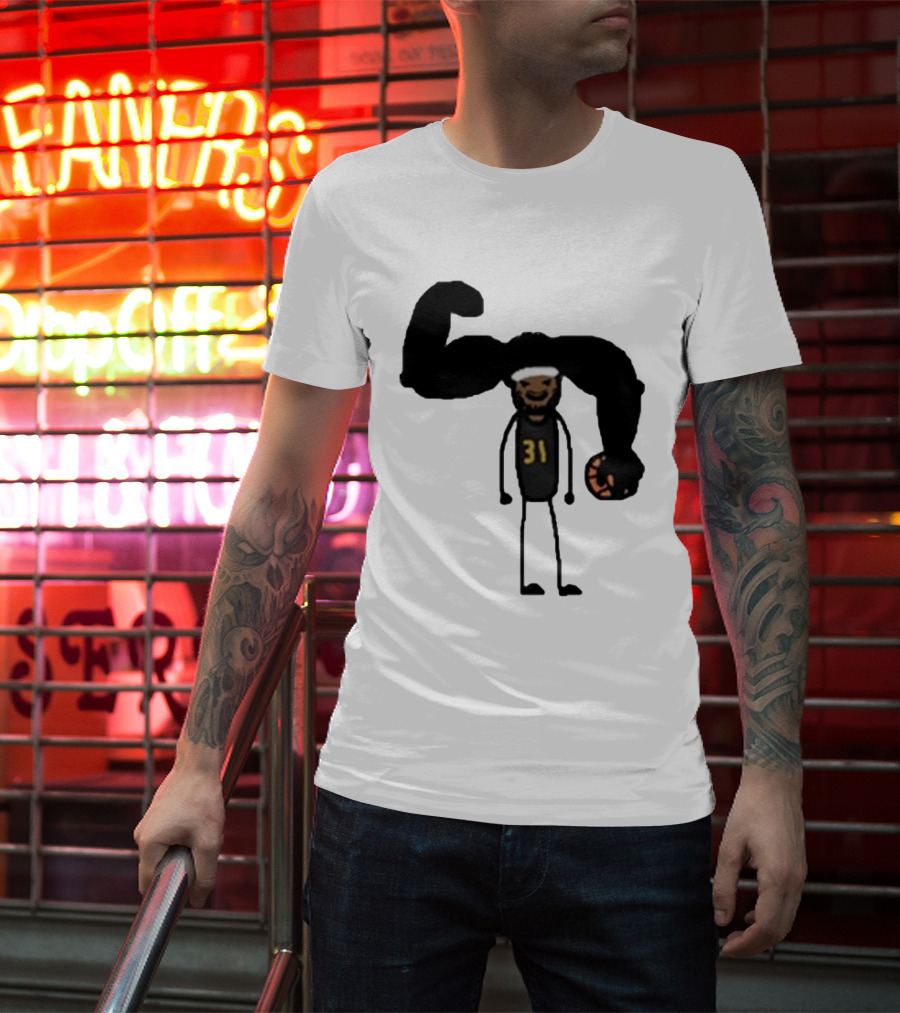 Paint The Fro Basketball Player Number 31 Basketball T-Shirt