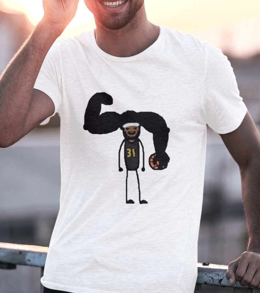 Paint The Fro Basketball Player Number 31 Basketball T-Shirt