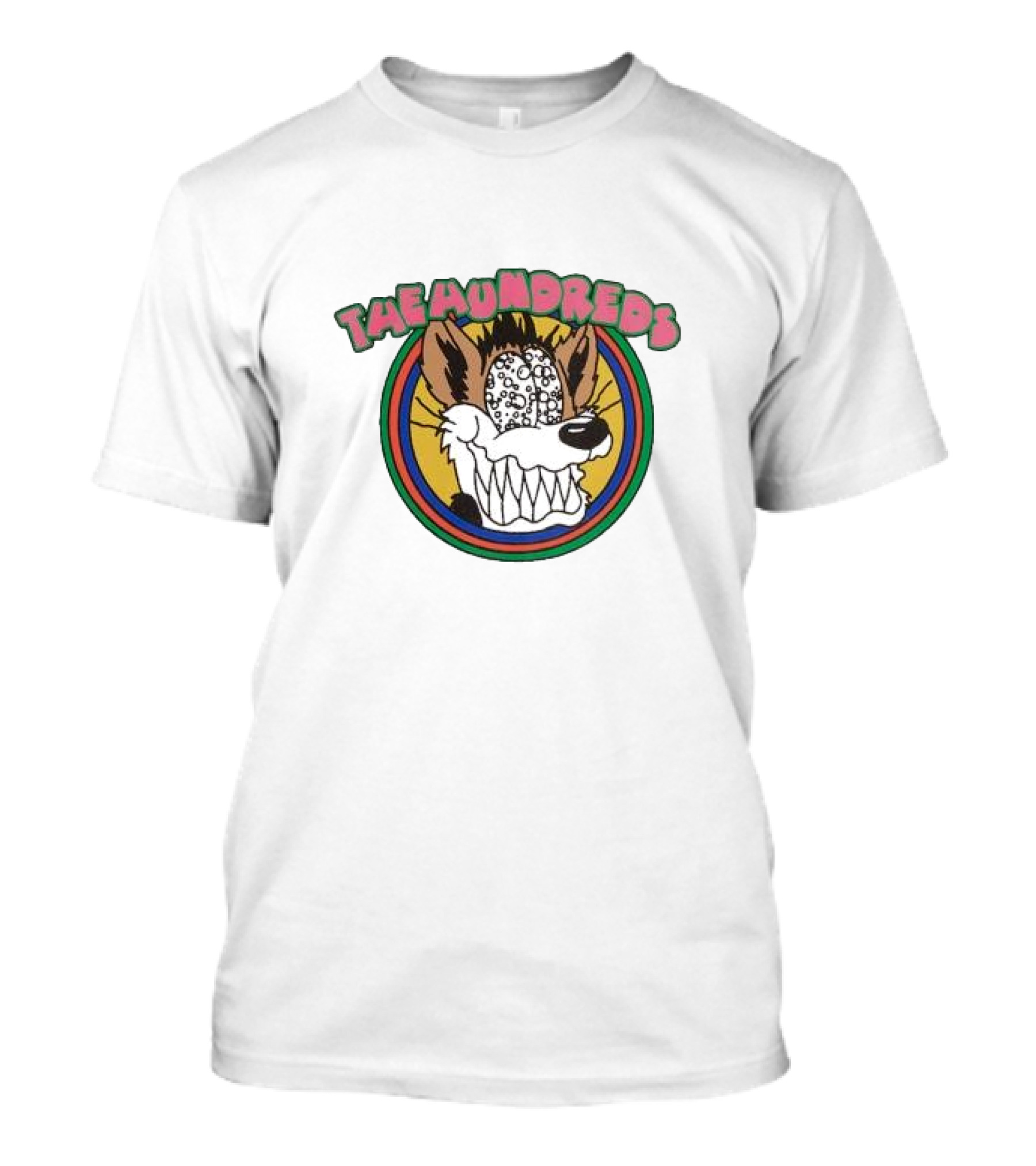 The Hundreds Twacked Cartoon Wolf Head T-Shirt