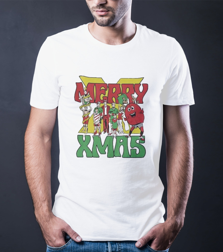 Merry Xmas X-Footy Christmas T-Shirt