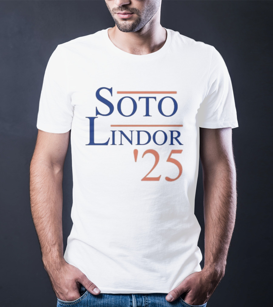 Soto Lindor ’25 Yankees Juan Soto And Francisco Lindor T-Shirt