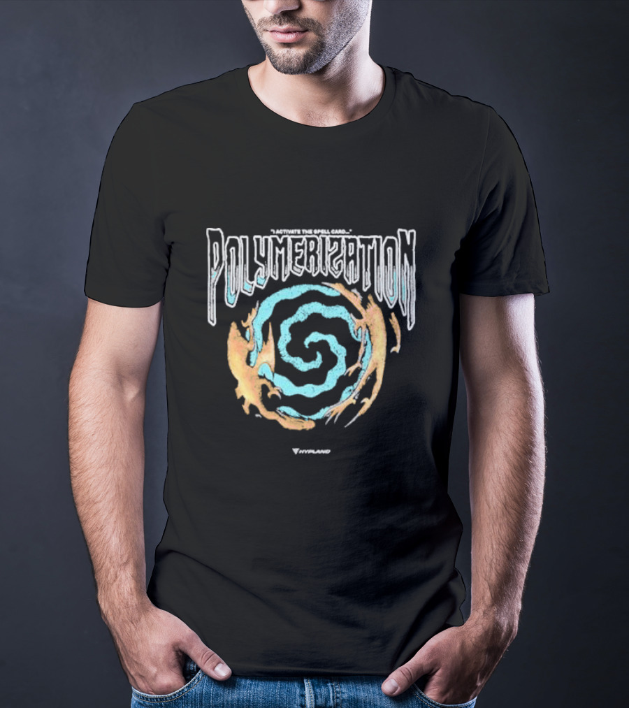 Activate The Spell Card Polymerization Spiral Design Nyland T-Shirt