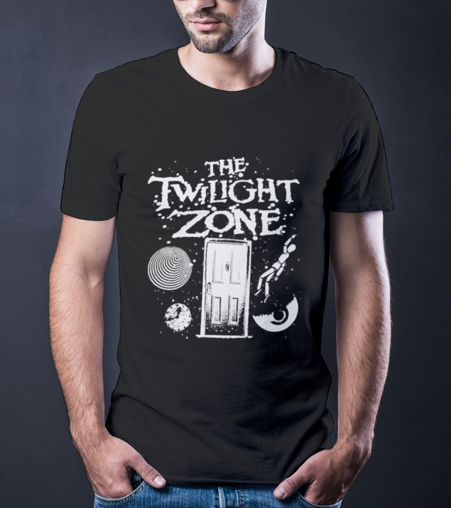 The Twilight Zone Doorway And Cosmic Elements T-Shirt