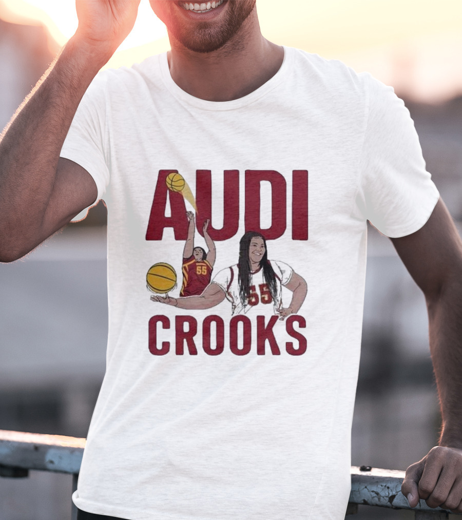Audi Crooks Iowa State Cyclones Women’s Basketball Number 55 T-Shirt