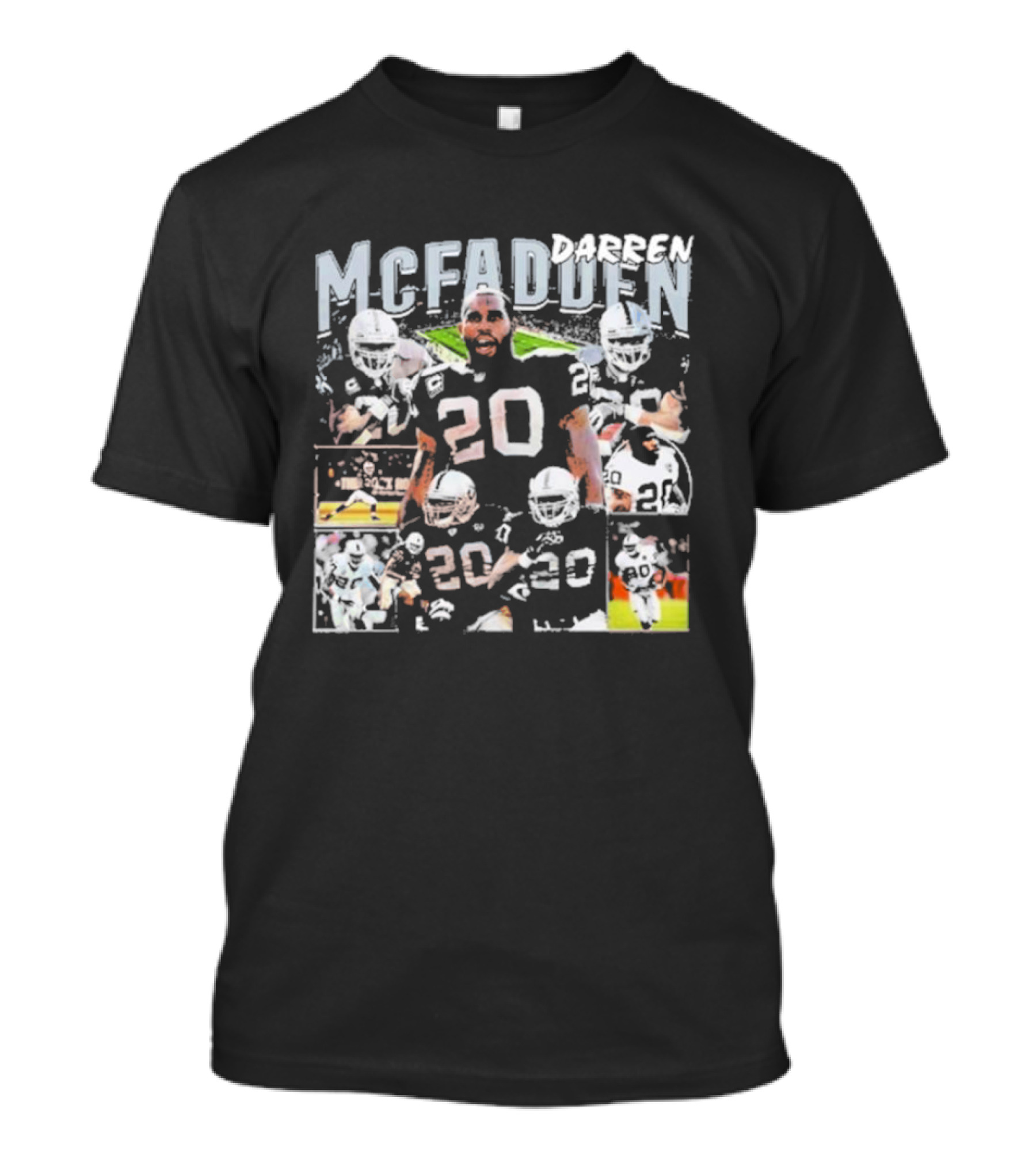 Darren McFadden Raider McFadden 20 Football Highlights T-Shirt