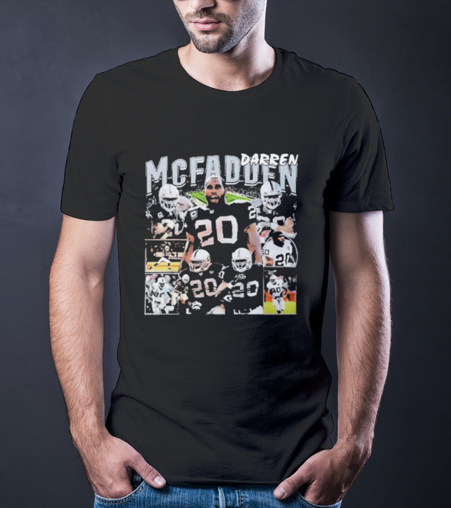 Darren McFadden Raider McFadden 20 Football Highlights T-Shirt