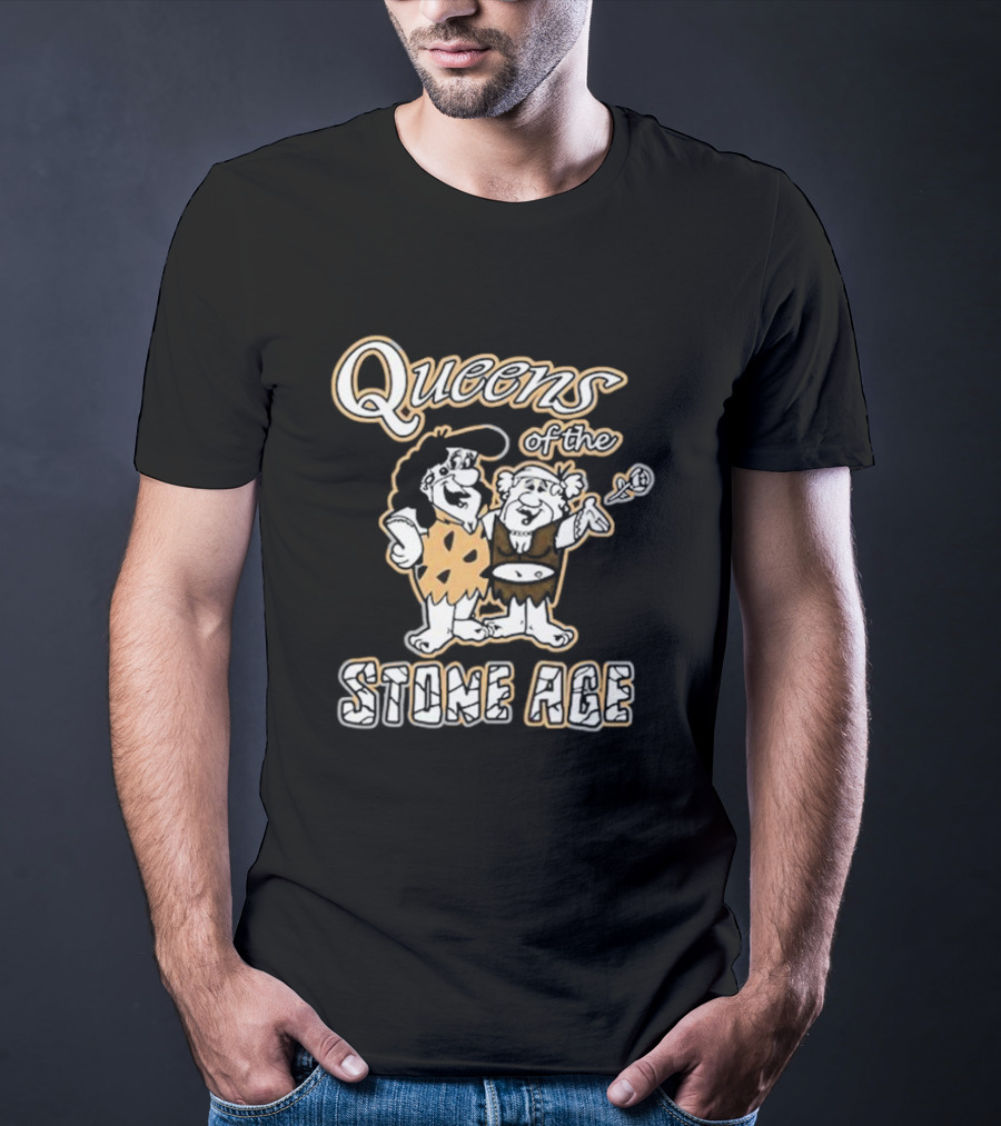 Queens Of The Stone Age Flintstones T-Shirt