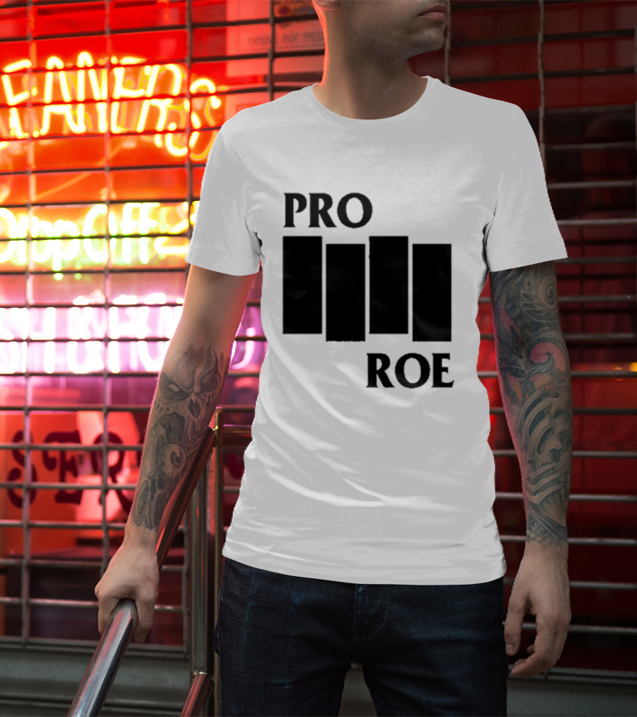 Jason Narducy Pro Roe Black Flag T-Shirt