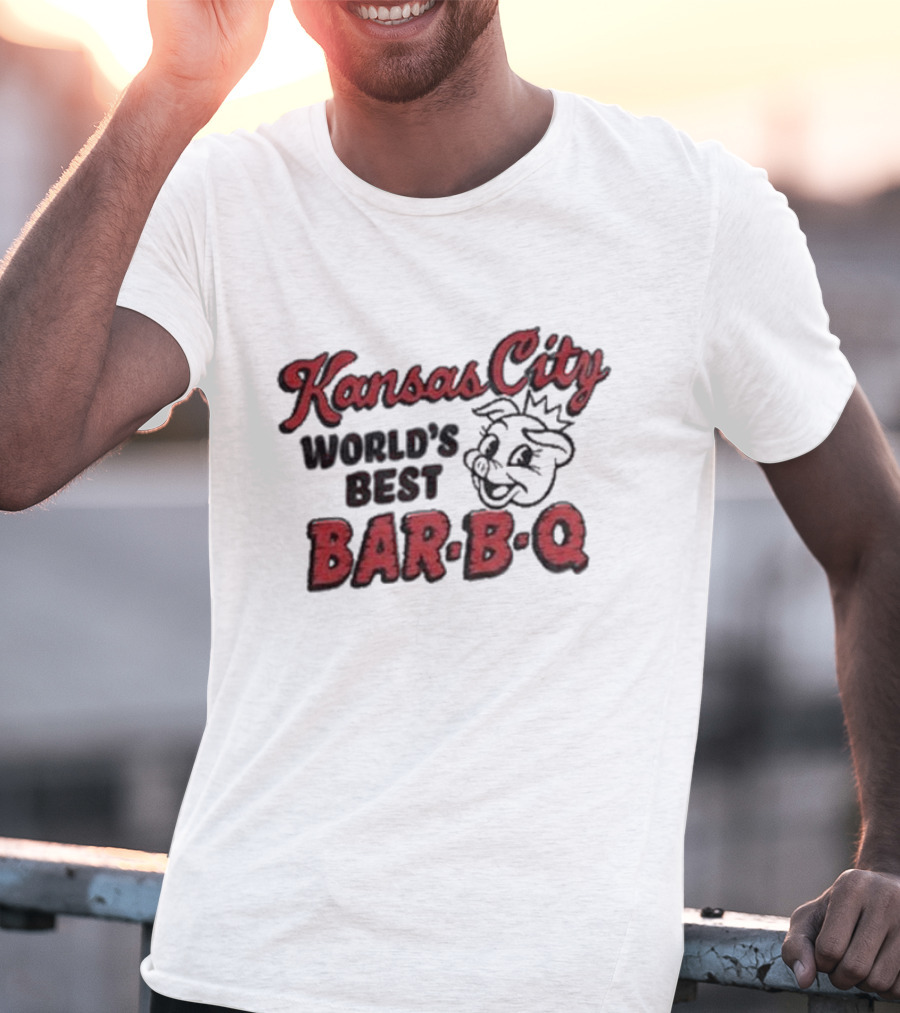 Kansas City World's Best Bar-B-Q Pig T-Shirt