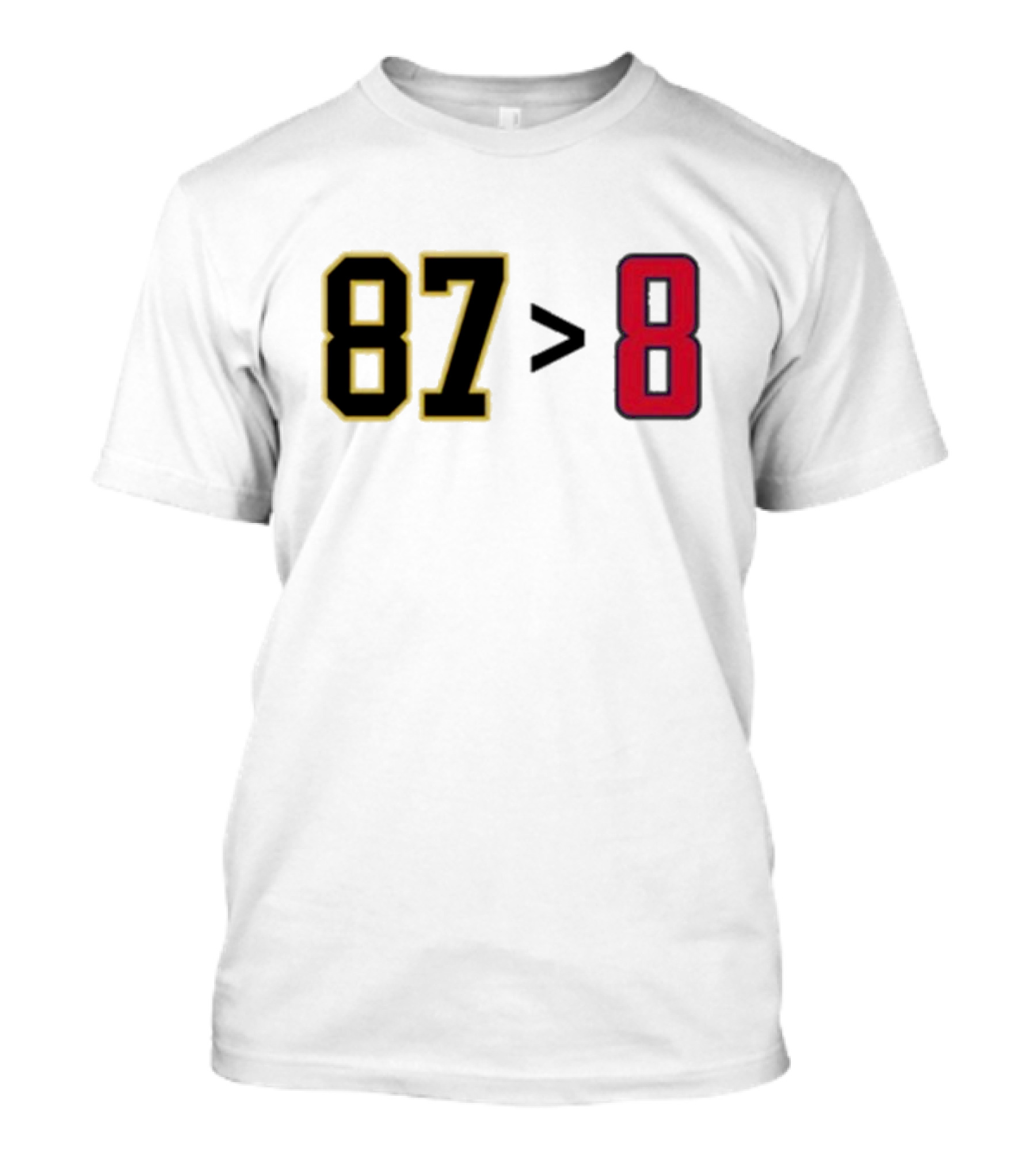 Pittsburgh 87 Greater Than 8 T-Shirt