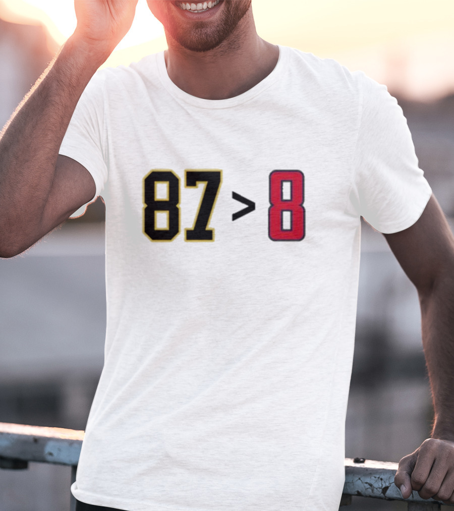 Pittsburgh 87 Greater Than 8 T-Shirt