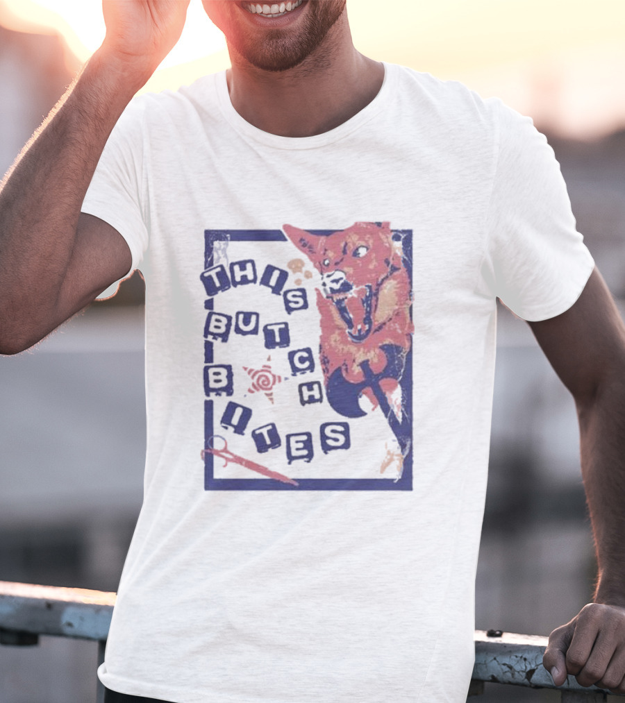 This Butch Bites Wolf Scissors T-Shirt