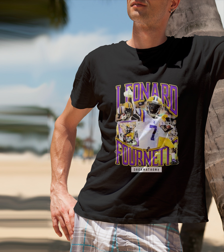 Leonard Fournette 7 Dreamathon Bayou Dreams T-Shirt