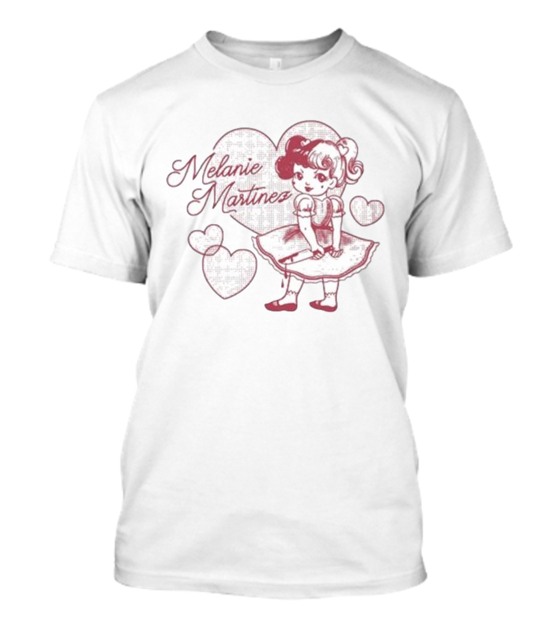 Melanie Martinez Live Loud Fun And Games Heart T-Shirt