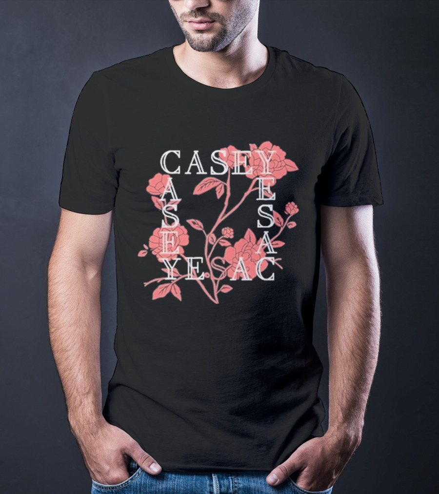 Casey The Band Where I Go When I Am Sleeping Floral Roses T-Shirt