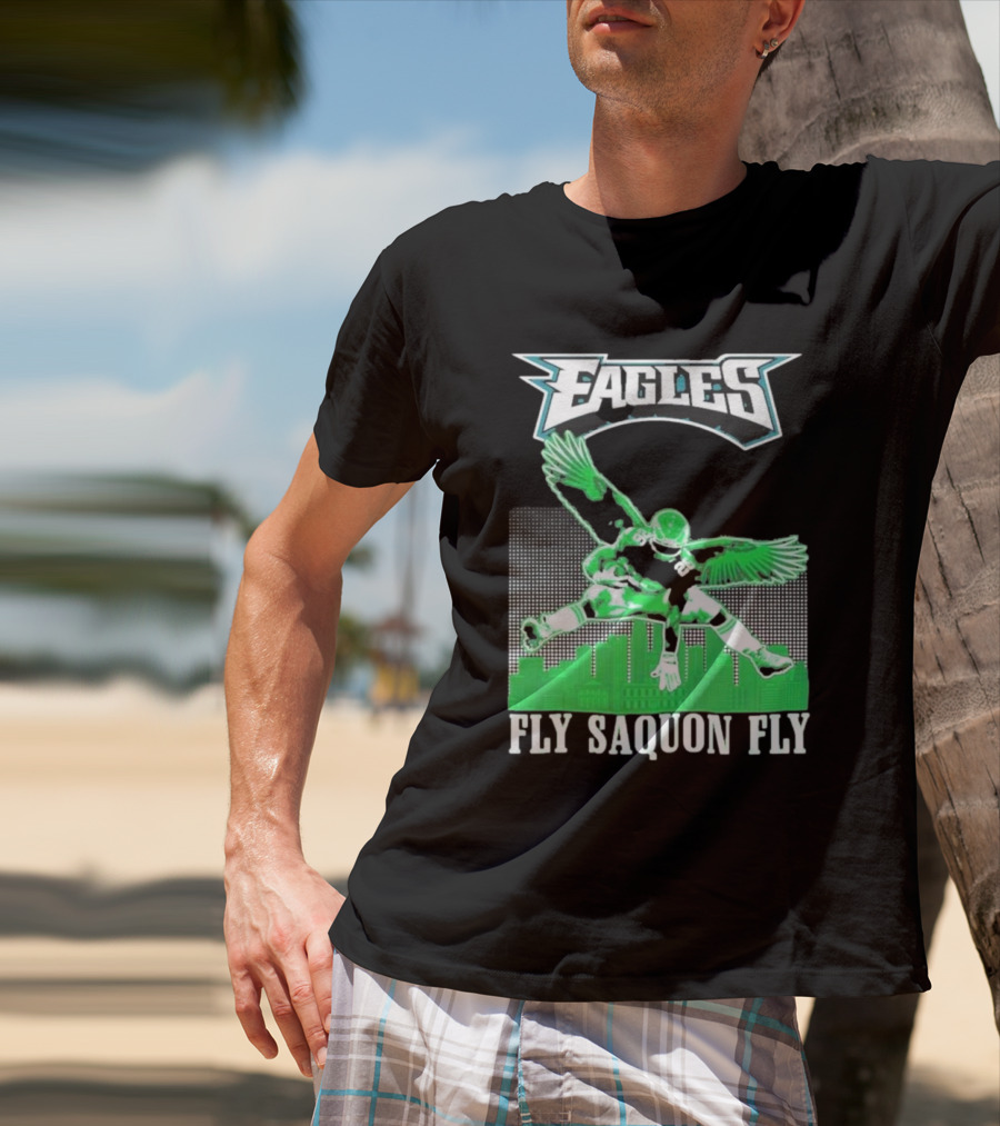 Eagles Fly Saquon Fly T-Shirt
