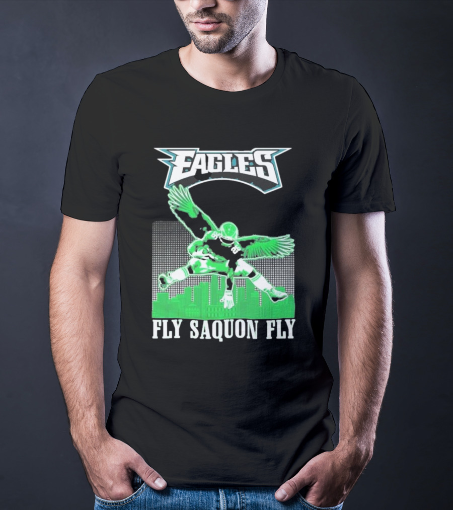 Eagles Fly Saquon Fly T-Shirt