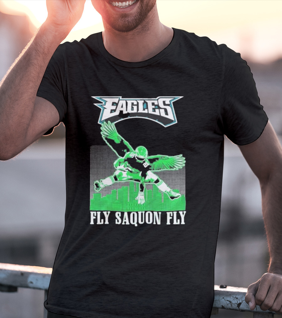Eagles Fly Saquon Fly T-Shirt