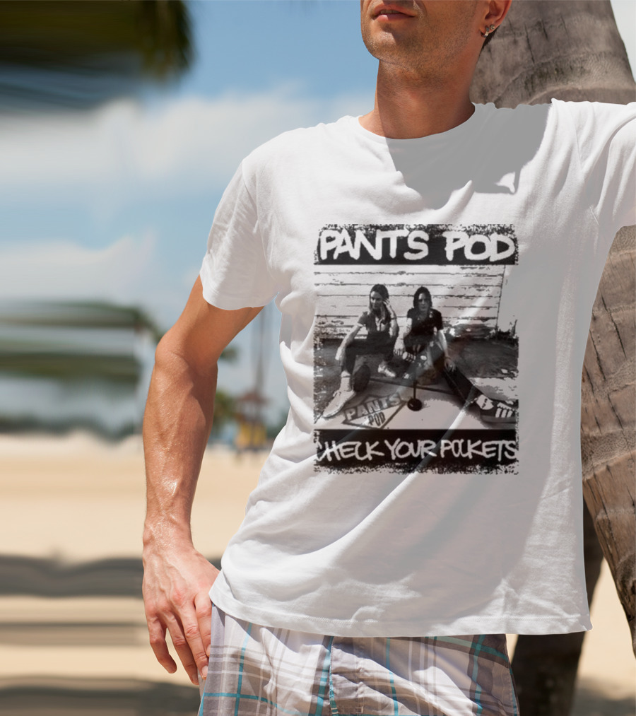 Pants Pod Check Your Pockets Music Scene Duo T-Shirt