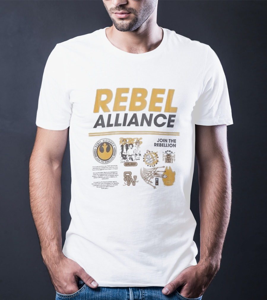 Rebel Alliance Join The Rebellion Star Wars Galaxy Target T-Shirt