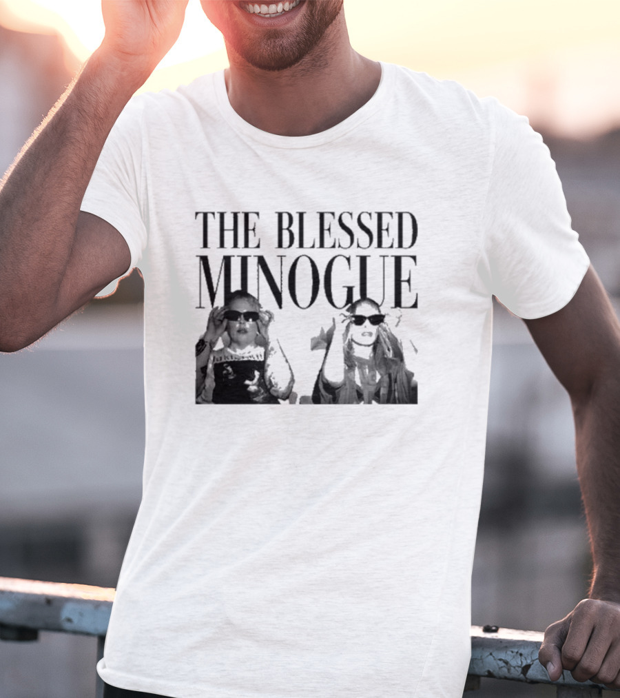 The Blessed Minogue Retro Sunglasses Photo T-Shirt