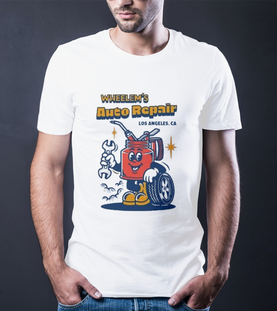Wheelem's Auto Repair Los Angeles CA T-Shirt