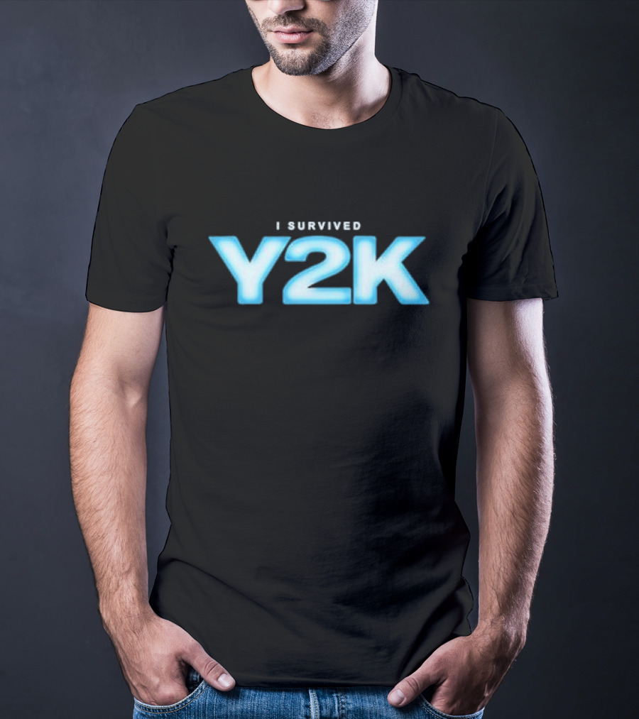 A24 I Survived Y2K 2000s Nostalgia T-Shirt
