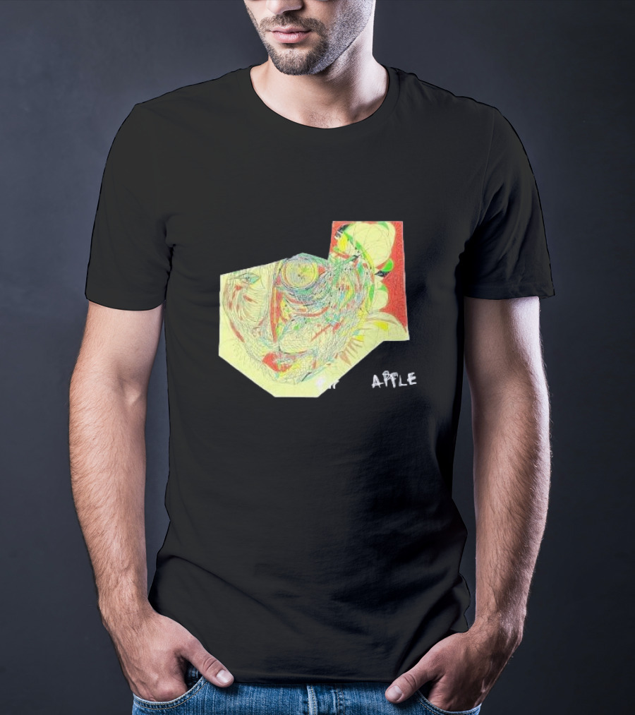 Fiona Apple The Idler Wheel Abstract Artistic Geometric Drawing Multicolored Sketch T-Shirt