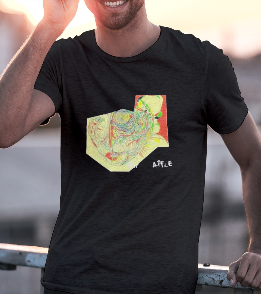 Fiona Apple The Idler Wheel Abstract Artistic Geometric Drawing Multicolored Sketch T-Shirt