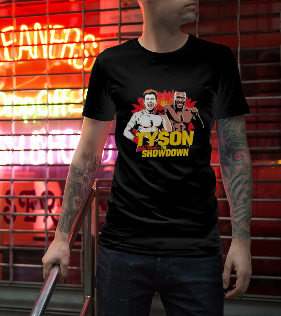 Tyson Mike Paul The Showdown T-Shirt