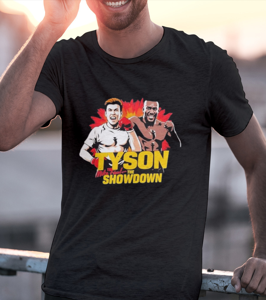 Tyson Mike Paul The Showdown T-Shirt