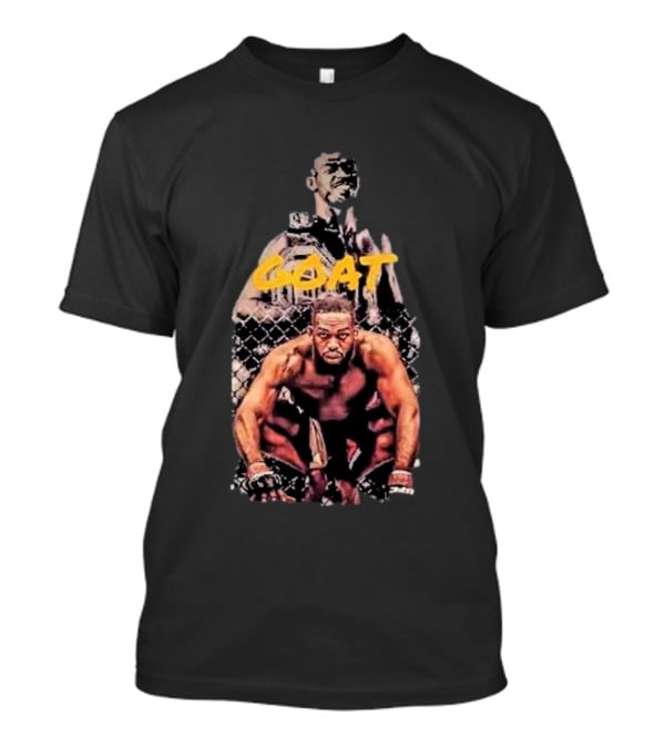 Jon Jones GOAT UFC Champion Image T-Shirt