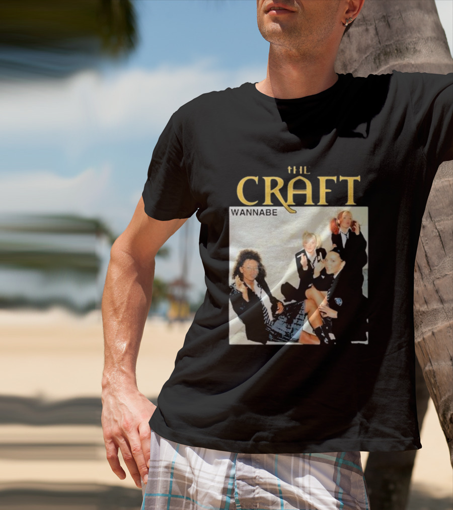 THE CRAFT WANNABE Spice Girls Parody School Girls Smoking Scene T-Shirt