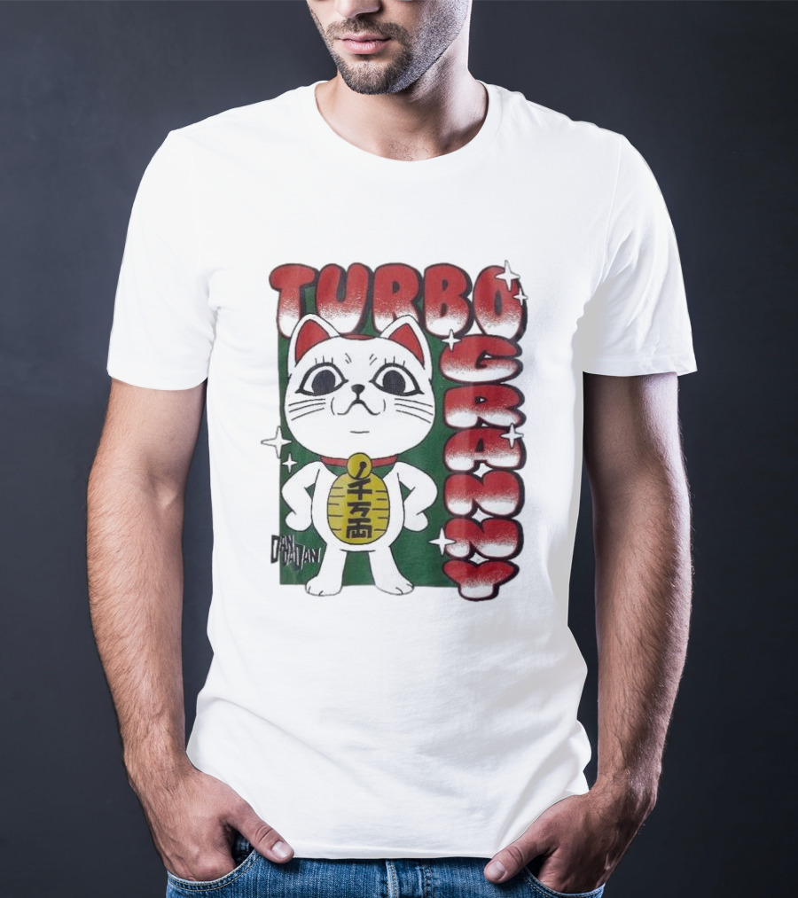 Dandadan Turbo Granny Lucky Cat T-Shirt