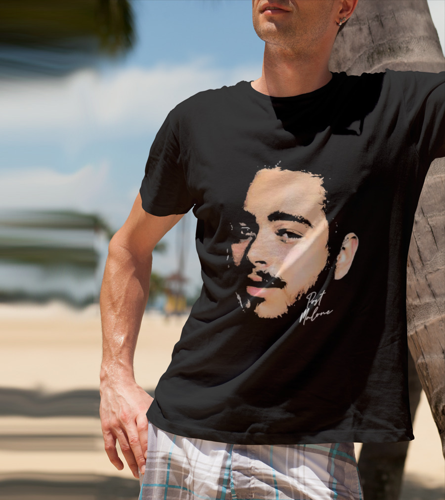 Post Malone Portrait I Like You T-Shirt