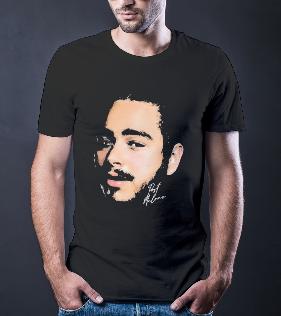 Post Malone Portrait I Like You T-Shirt