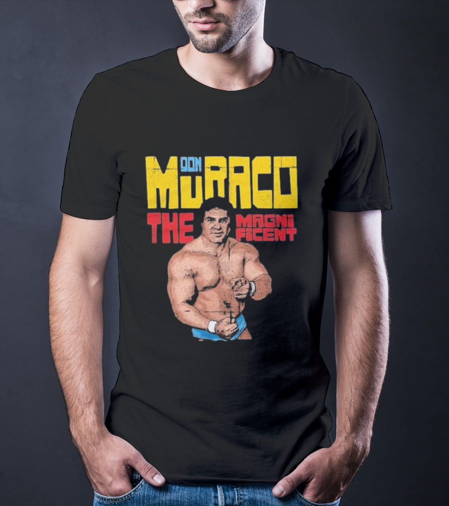 Don Muraco The Magnificent Wrestler Retro T-Shirt