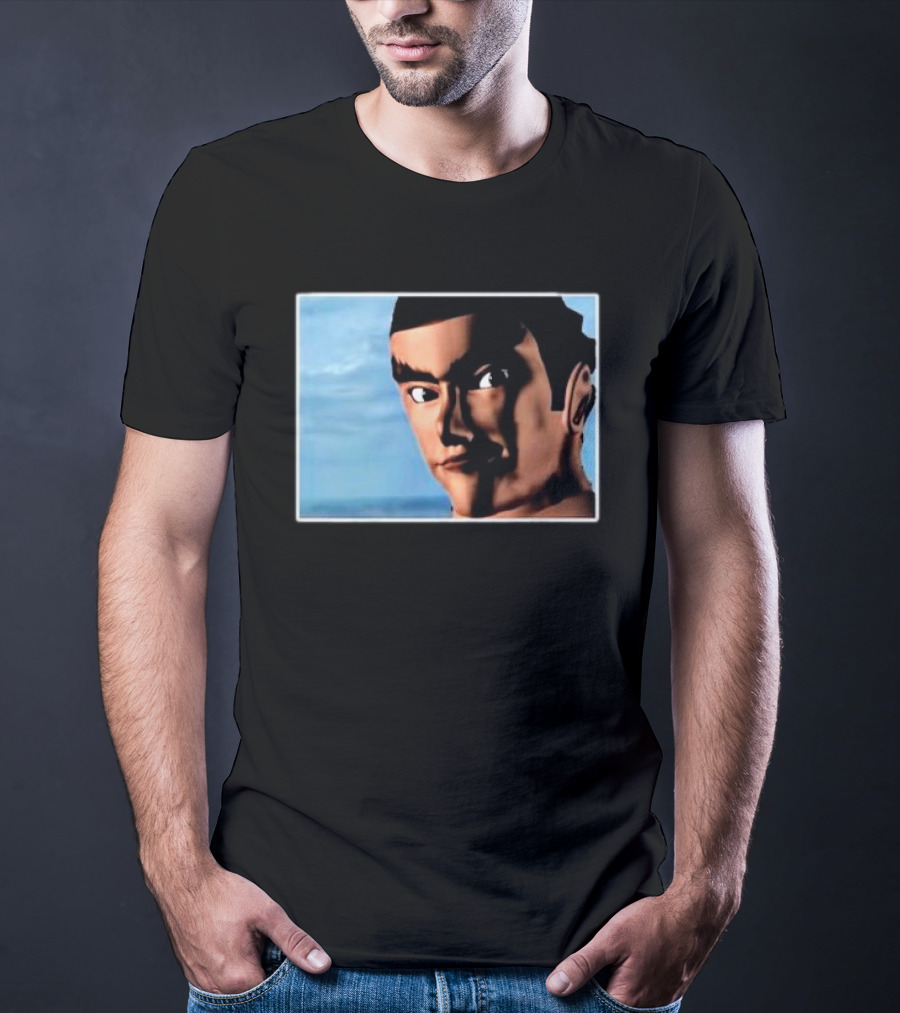 Tekken Kazuya Mishima Retro Image T-Shirt