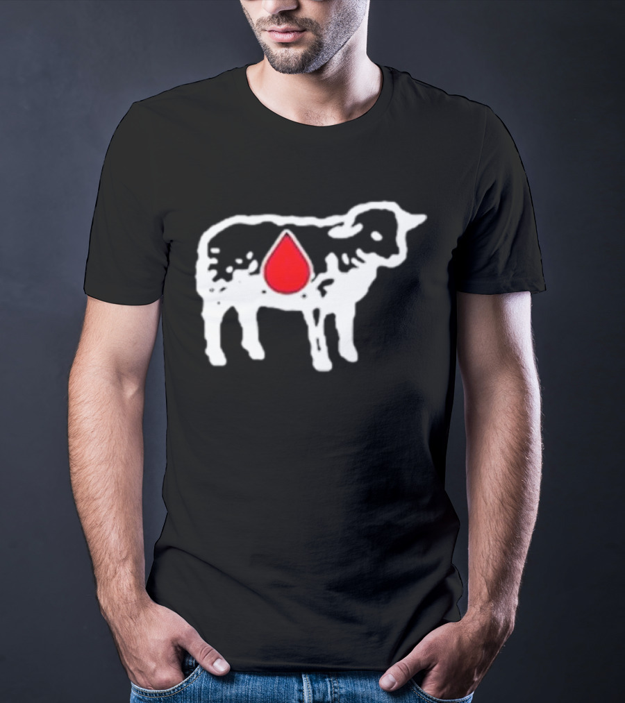 Counterparts Lamb With Red Teardrop T-Shirt