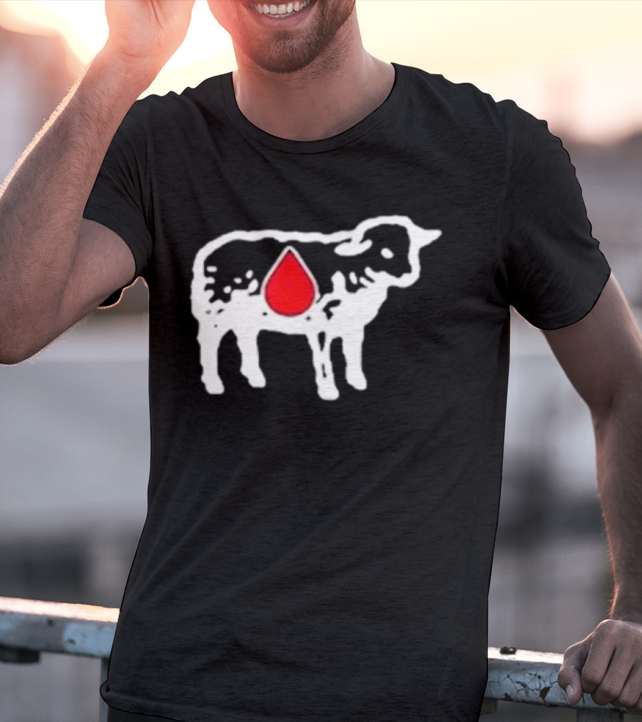 Counterparts Lamb With Red Teardrop T-Shirt