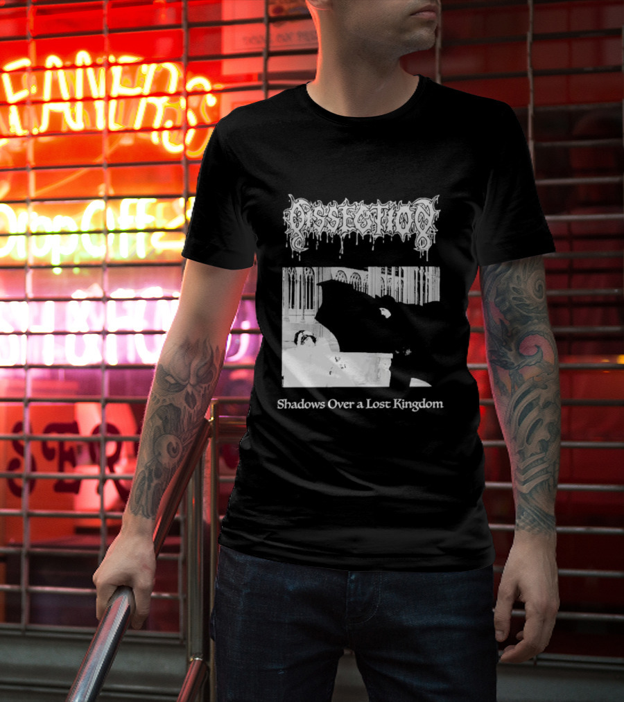 Dissection Shadows Over A Lost Kingdom Gothic Band T-Shirt