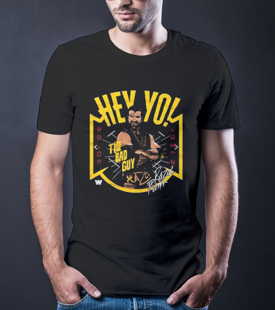 Hey Yo Razor Ramon The Bad Guy Youth 500 Level T-Shirt