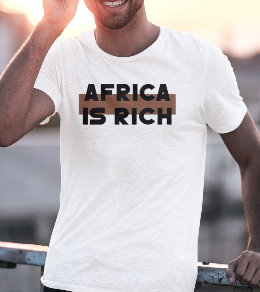 Queen Afrika Africa Is Rich T-Shirt