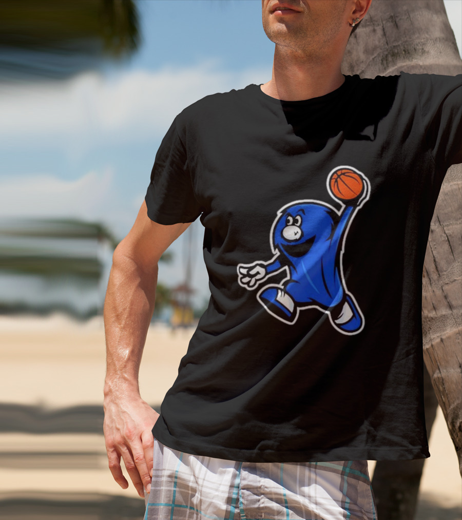 Dicks Xavier Musketeers Blue Blob Basketball T-Shirt