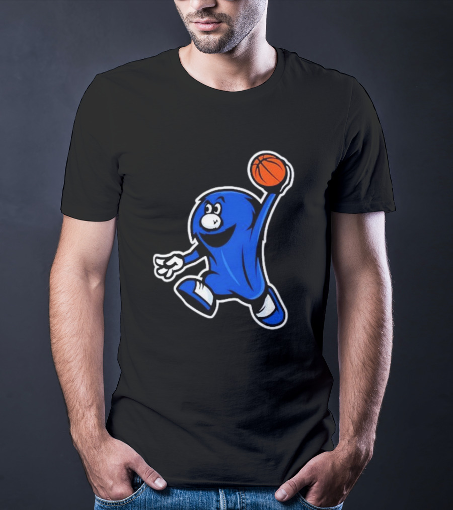 Dicks Xavier Musketeers Blue Blob Basketball T-Shirt