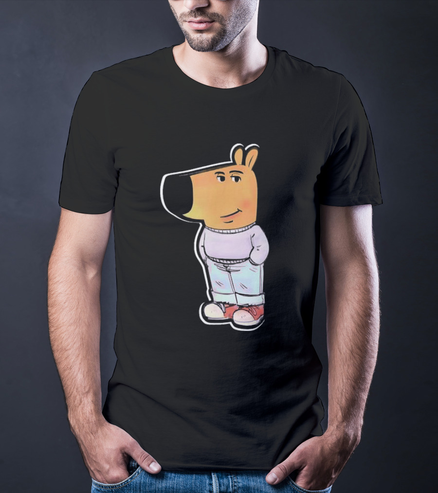 I Don't Know Who This Is. My New Character Is A Chill Guy In Relaxed Outfit With Hands In Pockets T-Shirt