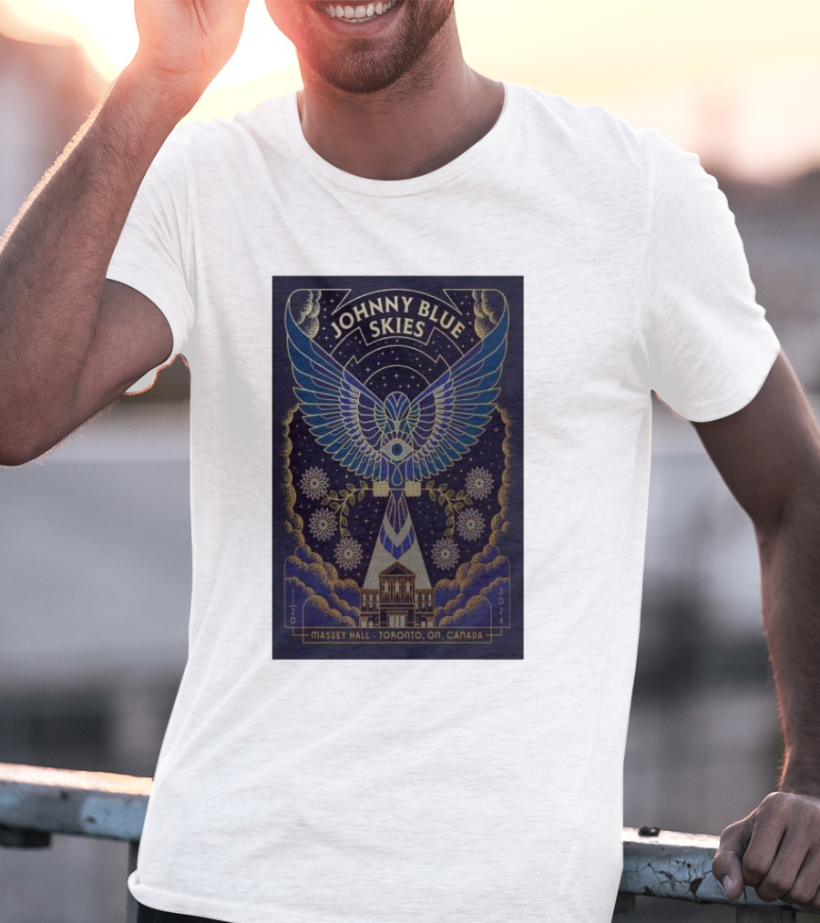 JOHNNY BLUE SKIES MASSEY HALL TORONTO T-Shirt