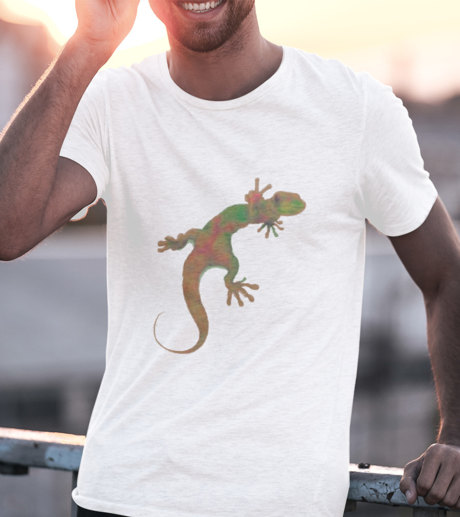 Yardsale Cool Gecko Psychedelic Vibe T-Shirt