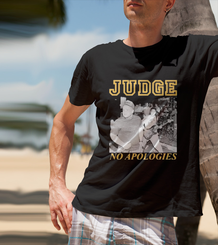 Judge No Apologies RevHQ Band Performance T-Shirt